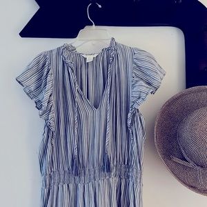 h&m mama stretchy jersey dress Women's Light yellow MAMA Smocked Jersey Dress